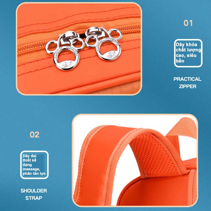 Balo học sinh hình 3d nổi siêu nhẹ với thiết kế dễ thương TX00298 | BigBuy360 - bigbuy360.vn