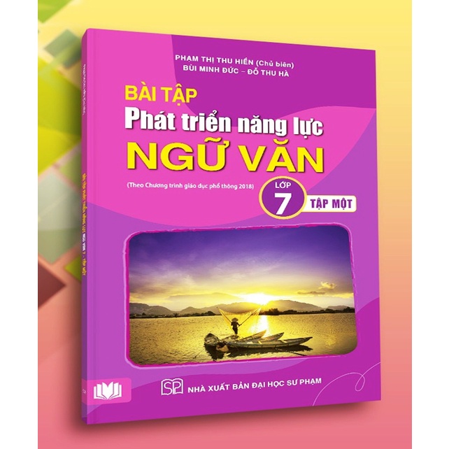 Sách - Bài tập phát triển năng lực ngữ văn lớp 7 tập 1 theo chương trình GDPT 2018 ( Cánh Diều )