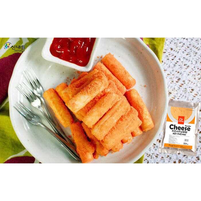 Bánh gạo tokbokki truyền thống 500g và Bánh gạo tokbokki nhân phô mai 500g