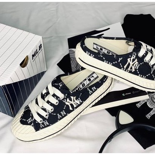 2M sneaker - Giày MLB Playball Mule Mono NY Đen