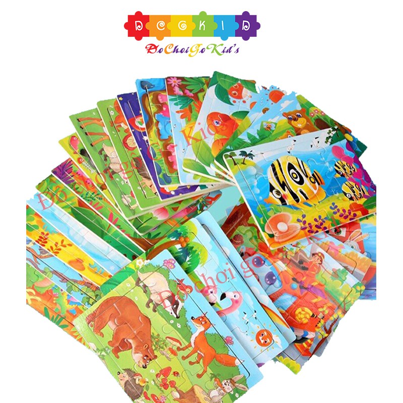 Tranh Ghép 12 Miếng Gỗ- Tranh Xếp Hình 12 Mảnh