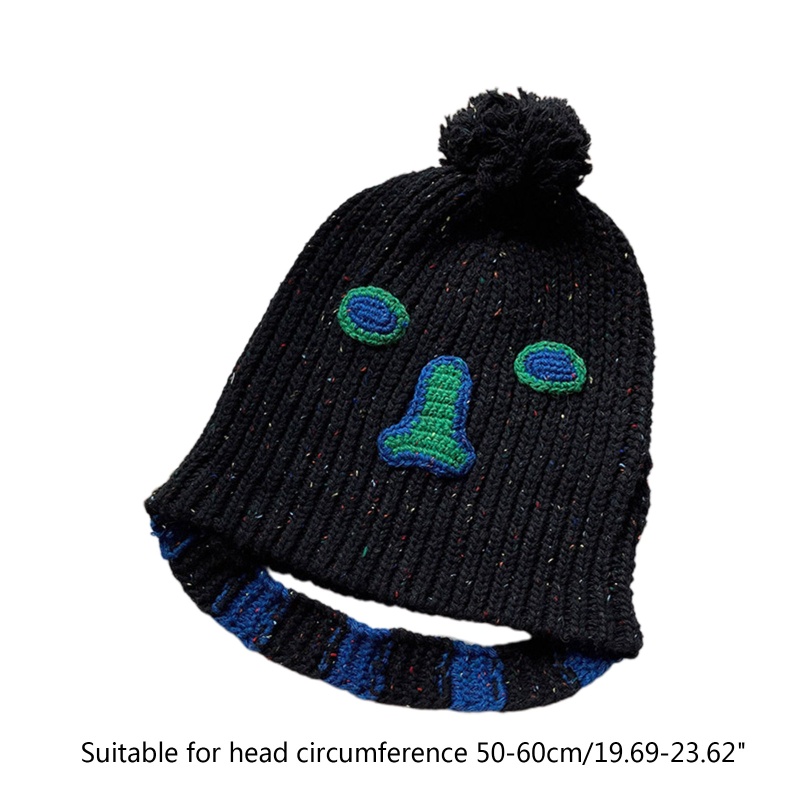 Mũ beanie Trùm Tai Giữ Ấm Mùa Đông Dành Cho Nữ