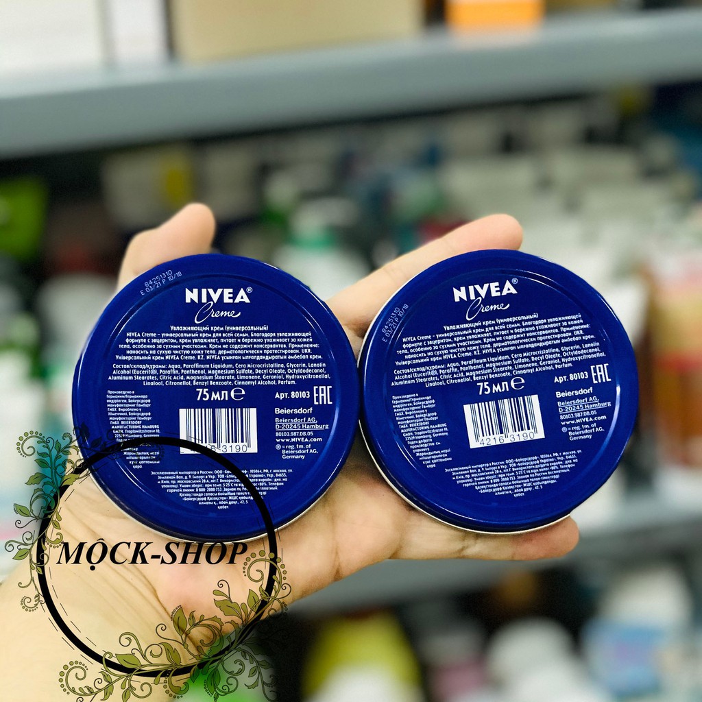 Kem Dưỡng Ẩm Nivea Creme 75ml của Nga