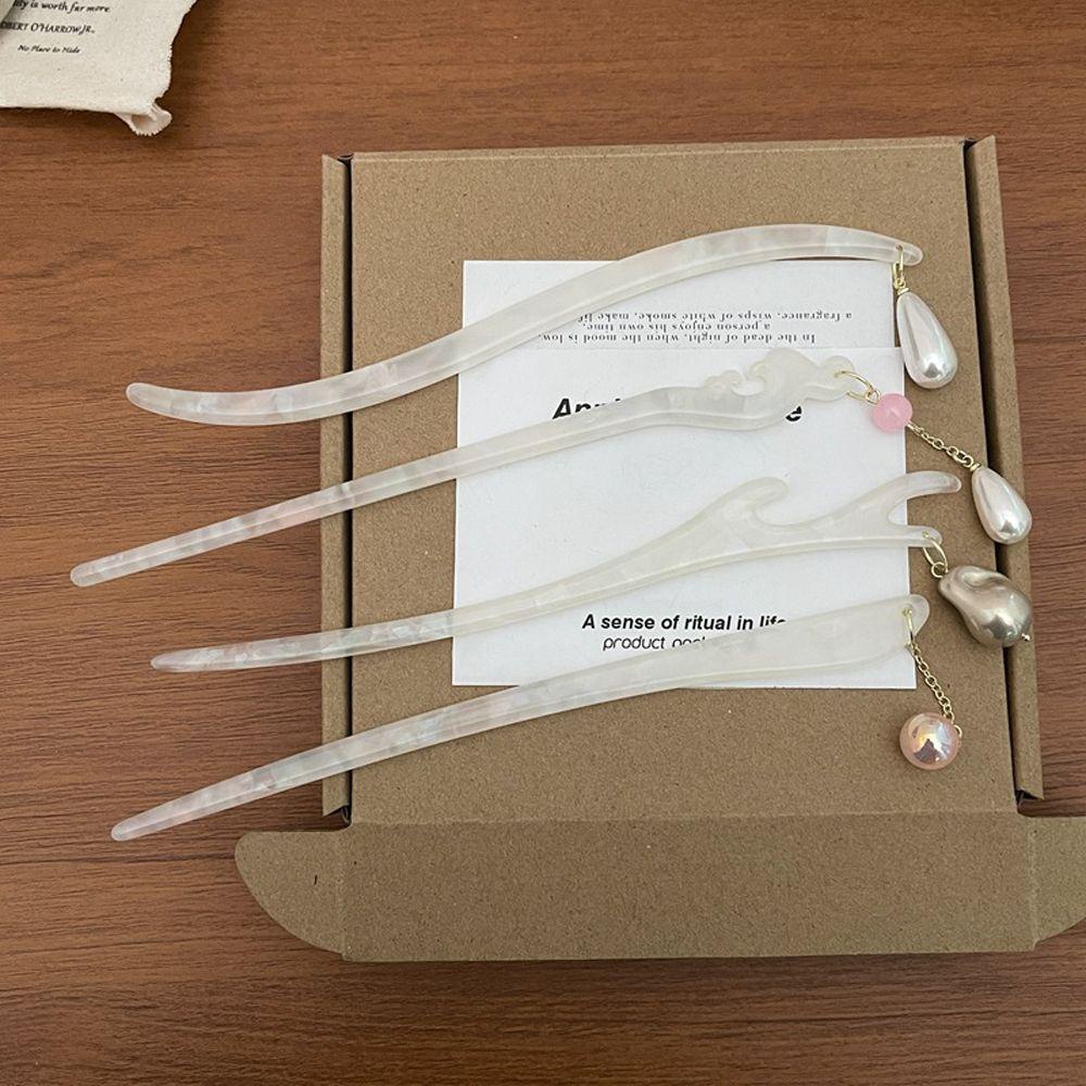 Trâm Cài Tóc Phong Cách Trung Hoa Đơn Giản Cho Cô Dâu