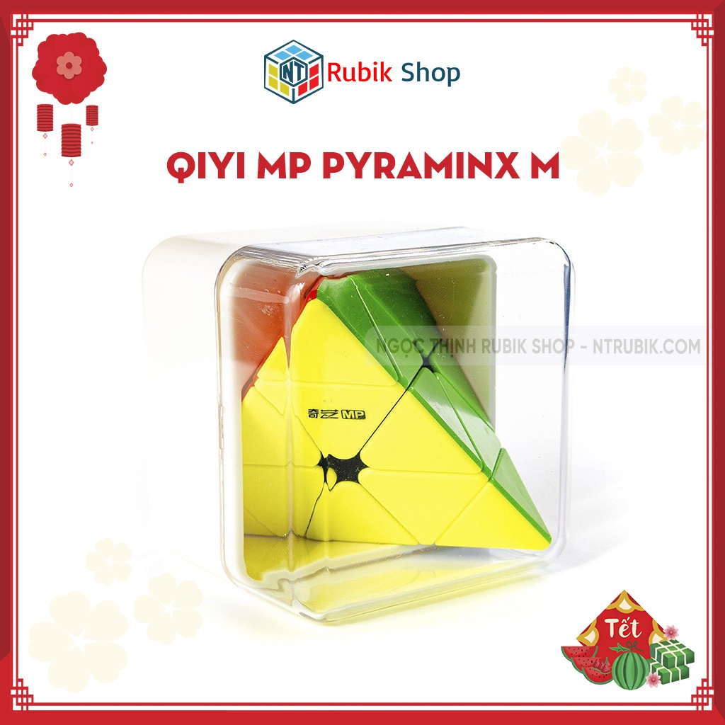 Rubik Tam Giác Nam Châm QiYi MP Magnetic Pyraminx 3x3 Stickerless