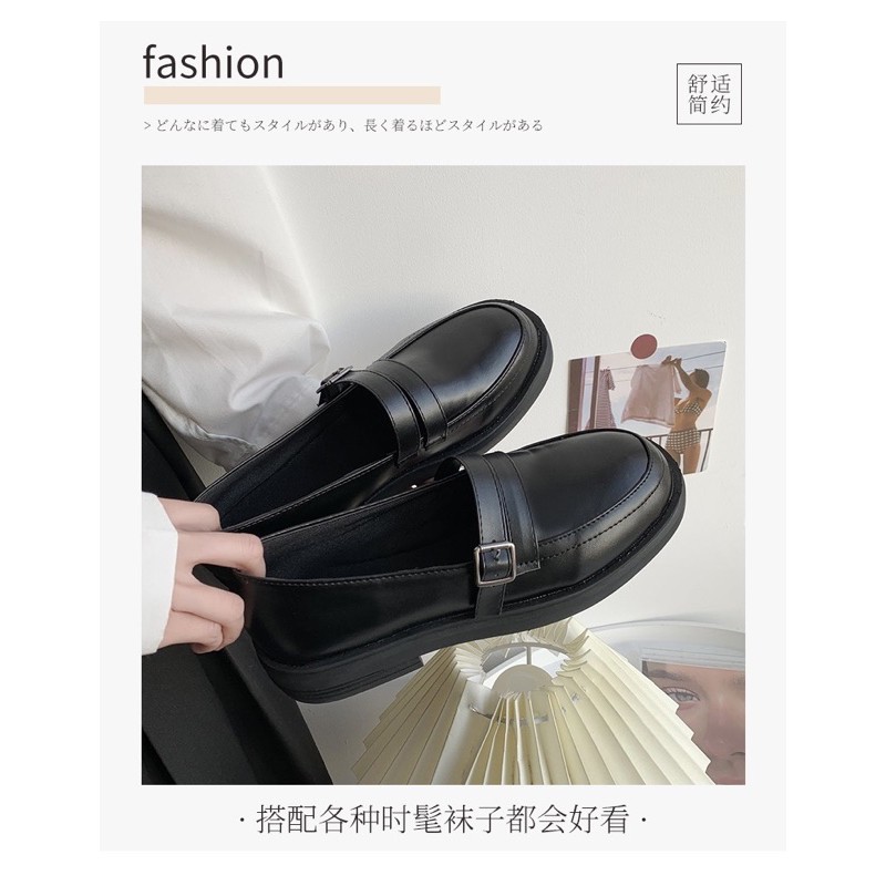 GDN35H2512 GIÀY OXFORD THỜI TRANG NỮ BÚP BÊ VINTAGE COSPLAY CỔ ĐIỂN DÁNG TRƠN HOT TREND | BigBuy360 - bigbuy360.vn