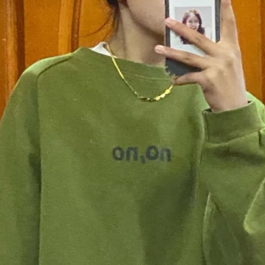 Áo sweater nữ tay dài màu sắc thời trang năng động cho nữ