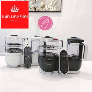 Máy tiệt trùng xay hấp đa năng nutribaby plus 5in1 babymoov bm14878 - bm14689 máy nutri ăn dặm