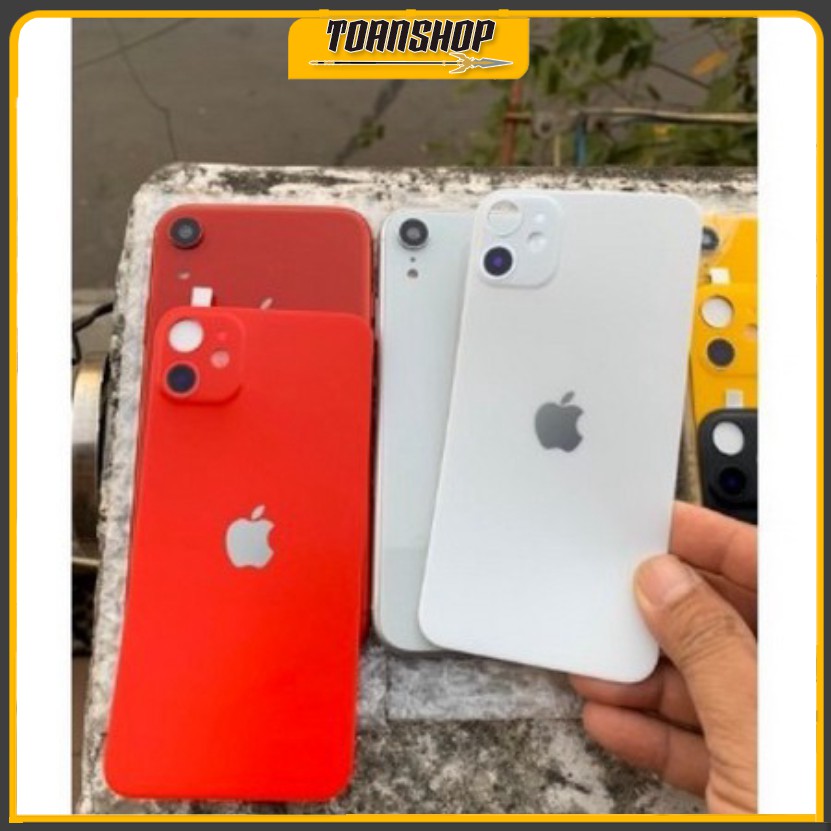 Miếng dán lưng độ giả iphone xr lên iphone 11 - Chắc chắn- lên máy cực đẹp