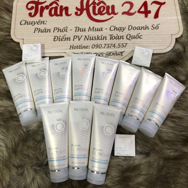 Sữa Rửa Mặt Chạy Máy AgeLOC Lumispa Nuskin Dành Cho Da Thường/NorMal