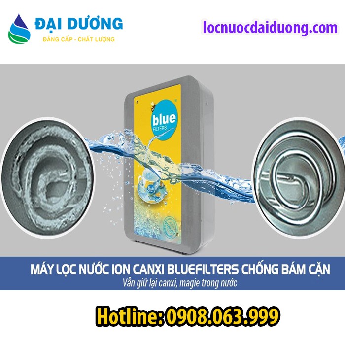 Máy lọc nước ion Canxi BlueFilters Aragonite H3, Máy lọc nước ion canxi Vũng Tàu.