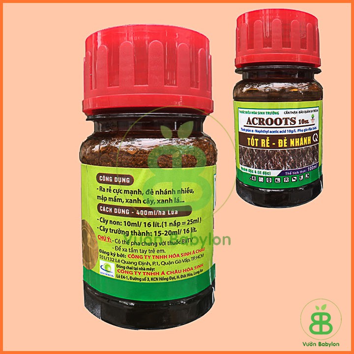 ACROOTS 10SL- NAA Siêu Kích Rễ - 100ml