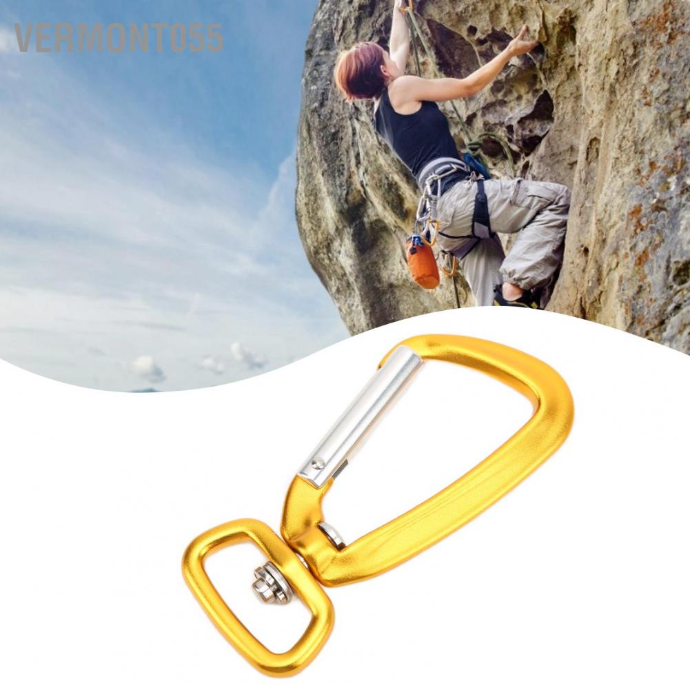 Có thể bán buôn Móc dây xích cún cưng và diều ngoài trời loại chữ D hợp kim nhôm với khả năng xoay tiện lợiHàng giao ngay