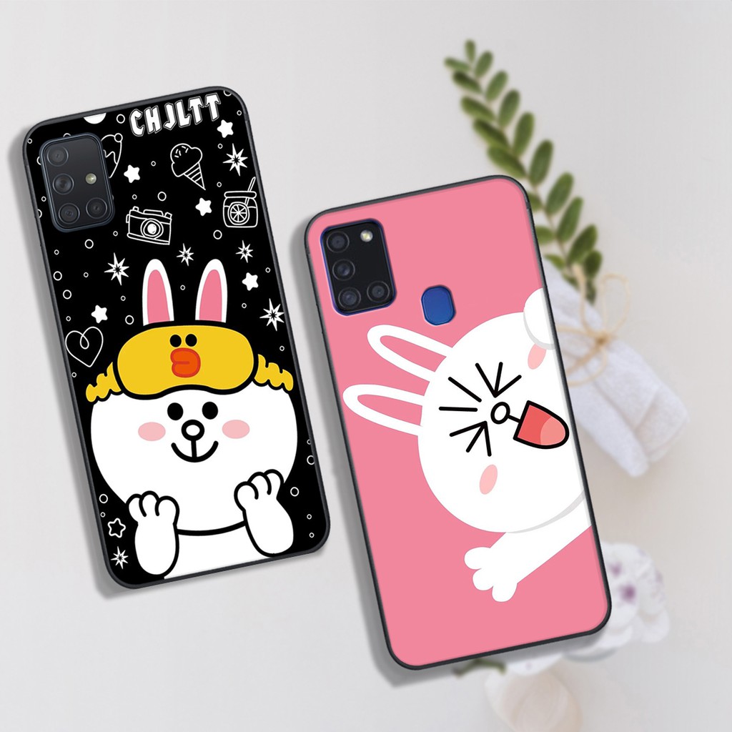 Ốp Samsung in hình Gấu Brown Cute cho máy Samsung A21S-A31-A51-A71