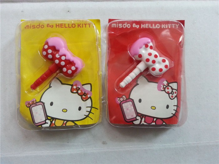 Nút Bịt Chống Bụi Tai Nghe Điện Thoại Hình Hello Kitty 2