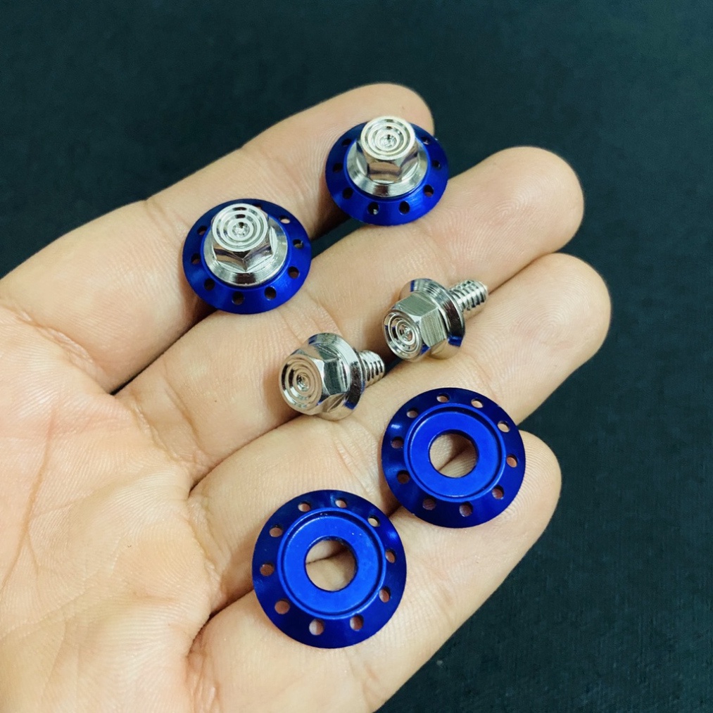 [HCM XẢ KHO MÙA DỊCH] Ốc inox 6ly10 kèm lông đền MẪU THÁI V2 lắp hộp sên, cạt te WAVE, DREAM, SIRIUS, FUTURE