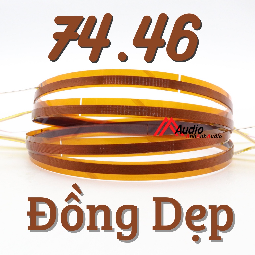 [Mã ELHACE giảm 4% đơn 300K] Coil treble 750 850 dây đồng dẹp dạng vòng , giá 01 cái