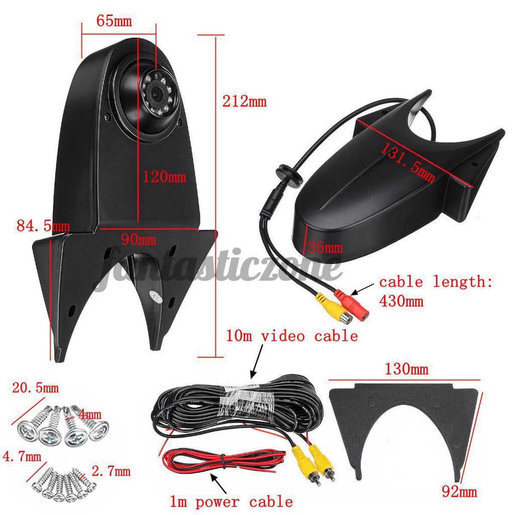 Camera lùi xe 170 cho Mercedes Benz Opel Peugeot fantasticzone
 | BigBuy360 - bigbuy360.vn