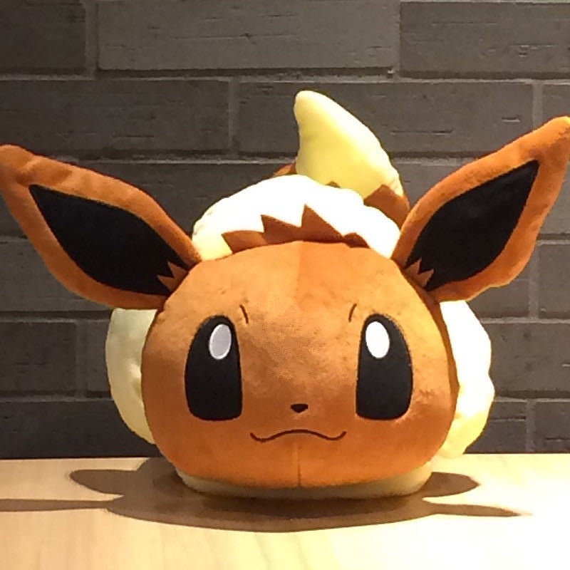 Thú Nhồi Bông Hình Pokemon Eevee Cỡ Lớn 50cm Dễ Thương Cho Bé