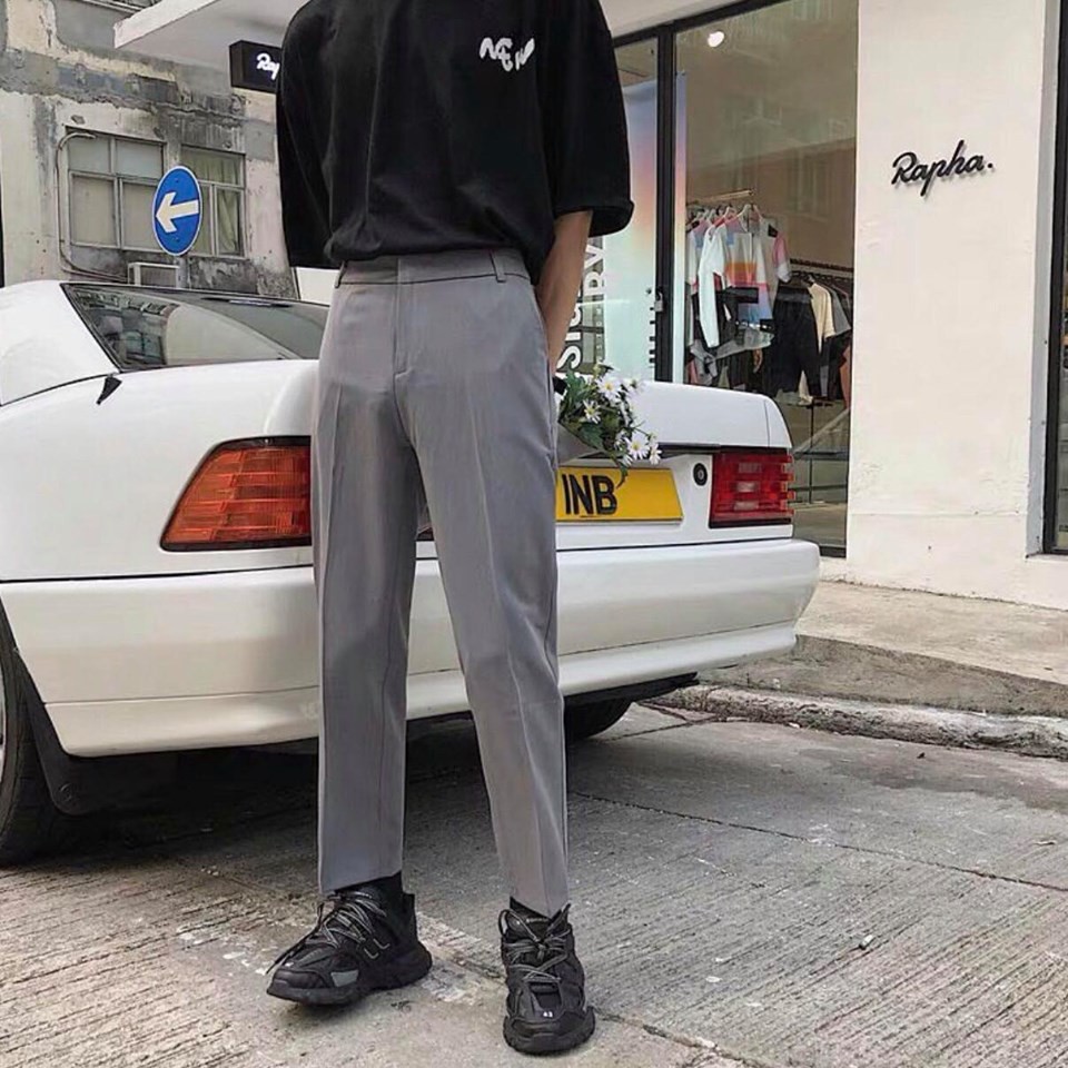 Quần tây nam ống suông đen xám be unisex - Quần âu nam đẹp lưng cao cao cấp Hàn Quốc công sở năm 2020 | Valu Store | BigBuy360 - bigbuy360.vn
