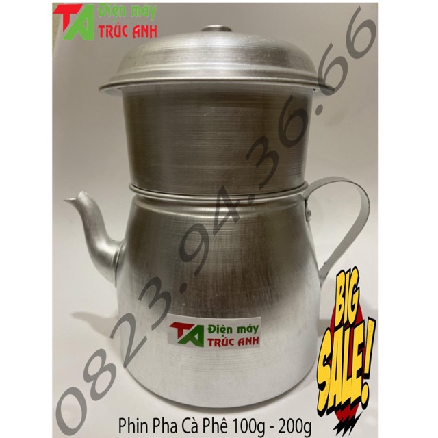 Phin Pha Cà Phê 100g - 200g - Cofee - Dụng Cụ Pha Chế