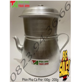 Phin Pha Cà Phê 100g - 200g - Cofee - Dụng Cụ Pha Chế