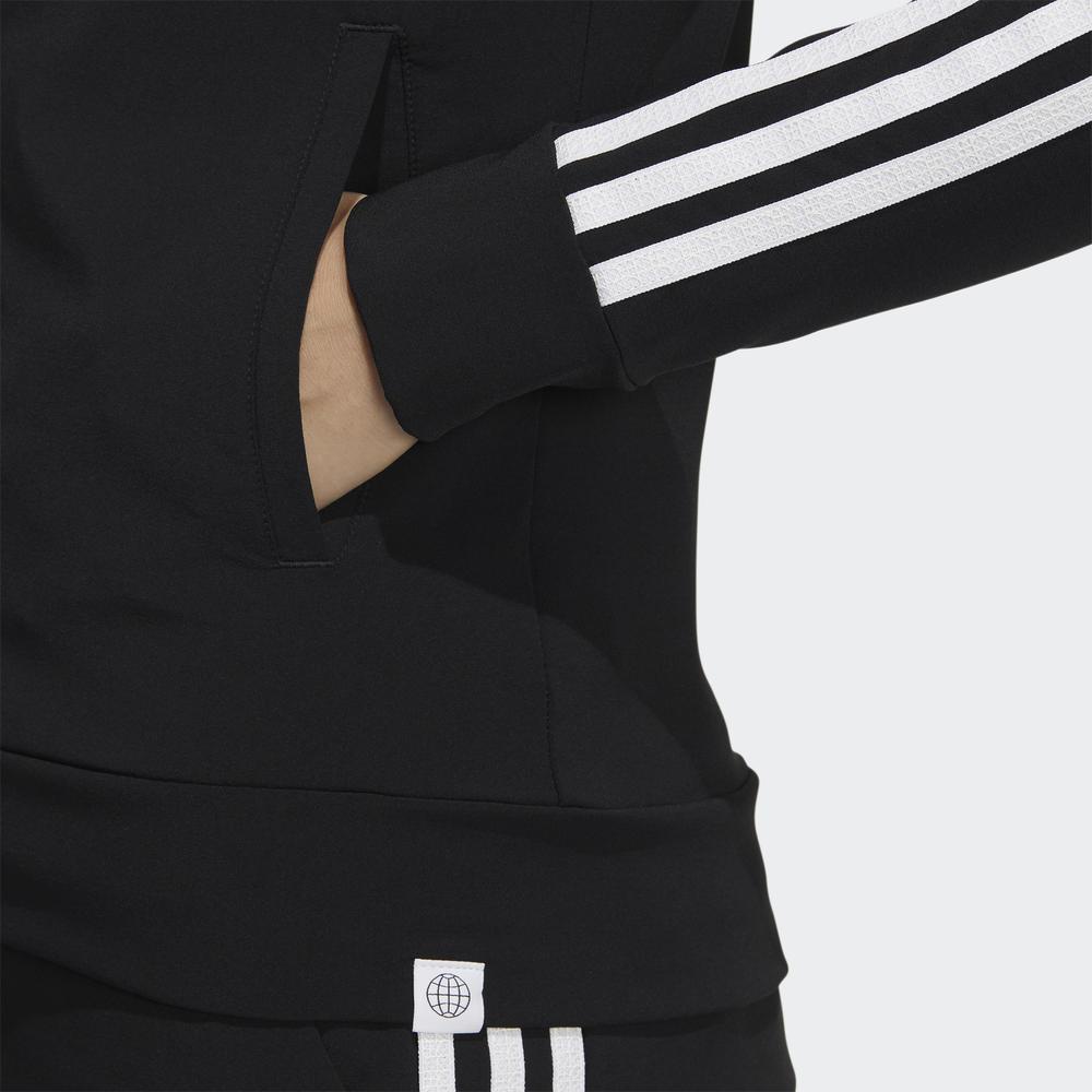 Áo Khoác adidas GOLF Nữ Áo Khoác 3 Sọc Màu đen HA0215