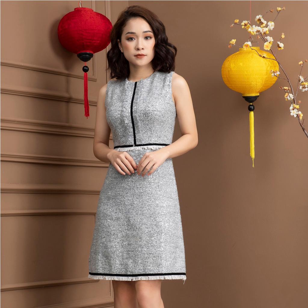 Áo khoác gile lông vũ💖Freeship💖Áo khoác kèm mũ lông, hàng xuất xịn hãng NEPA Hàn, dáng dài quá mông