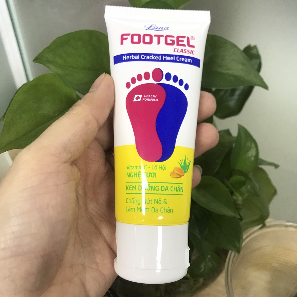 LANA Kem dưỡng chân 50g Footgel Classic Herbal Cracked Heel Cream