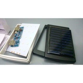 Box sạc dự phòng 5 cell-năng lượng mặt trời-phải hàn- mạch tốt đèn soi tiền giả
