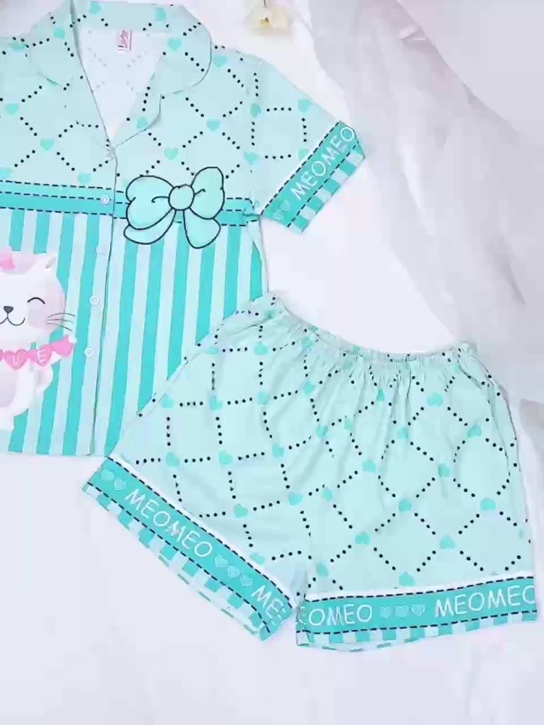 Bộ Ngủ Áo Tiểu thư⚡️ẢNH SHOP CHỤP⚡️  Đẹp có túi quần mặc nhà thoải mái 2023 | BigBuy360 - bigbuy360.vn