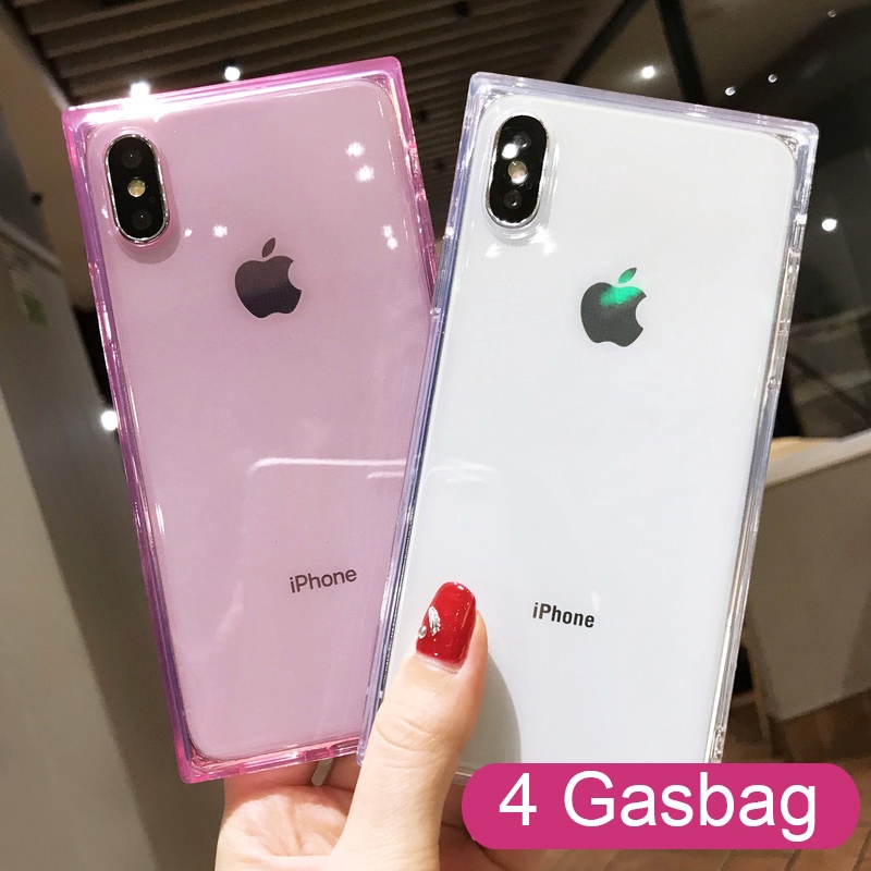 Ốp lưng cho điện thoại iPhone 6 7 8 Plus XS Max XR 4