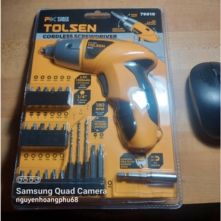 bộ máy bắn vít không dây tolsen