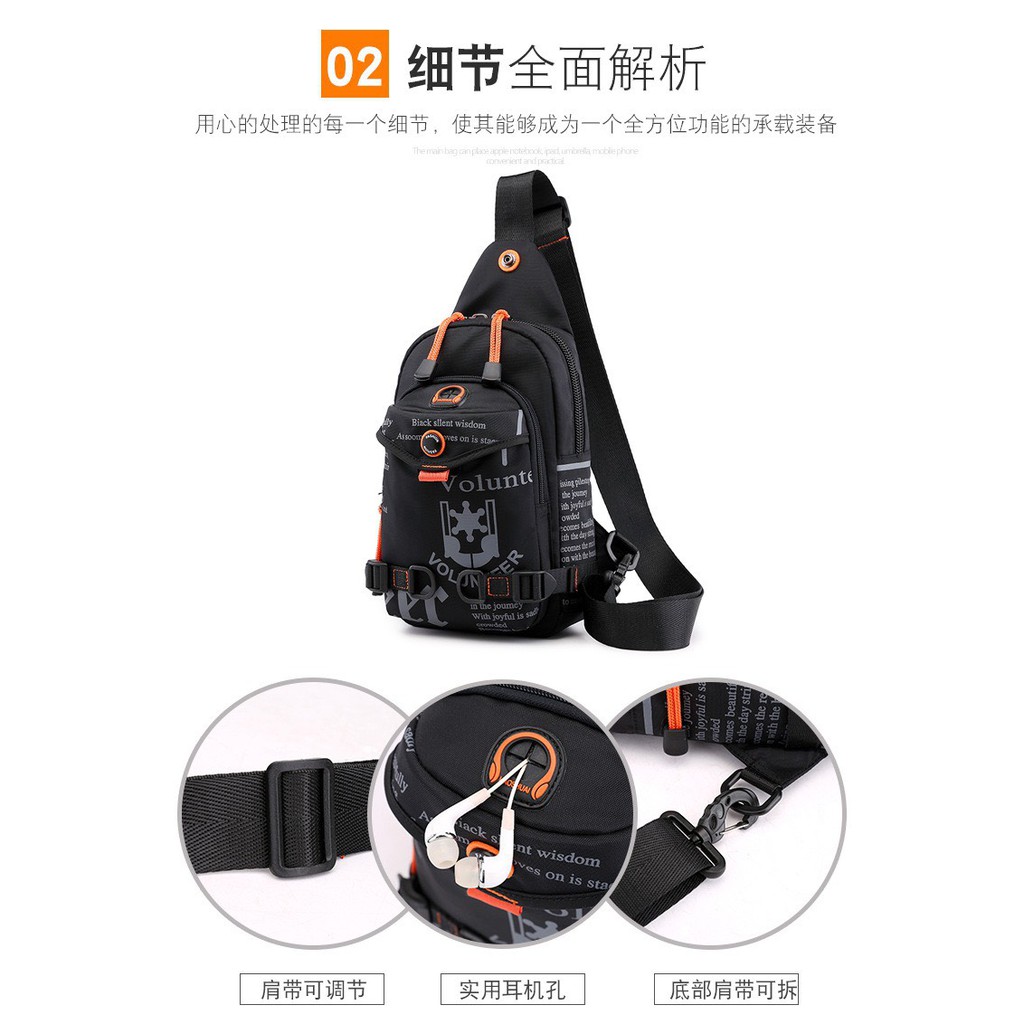 Túi đeo chéo chống nước cao cấp TIFU 026