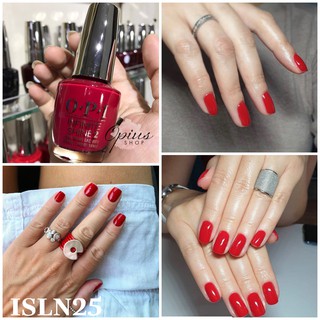Sơn móng tay opi: big apply red