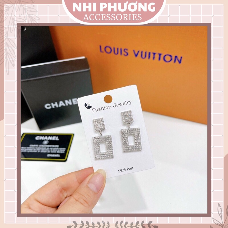 Khuyên tai nụ bạc 925