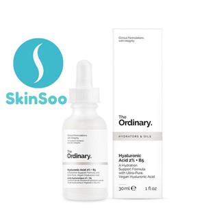 (AUTH) The Ordinary Hyaluronic Acid 2% + B5 - Serum Cấp Nước Và Phục Hồi 30ml