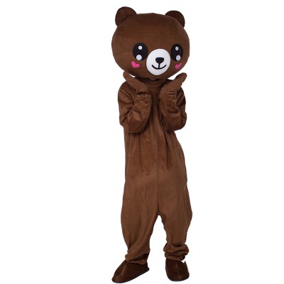 [Hàng có sẵn] Mascot gấu Brown - gấu lầy tik tok cao cấp