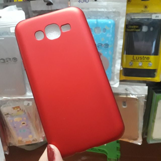 Samsung Galaxy J7 2015 ốp lưng đỏ nhung màu đỏ siêu hot