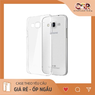 Ốp samsung e5/e7 silicone loại dẻo trong suốt chống bẩn bảo vệ an toàn máy