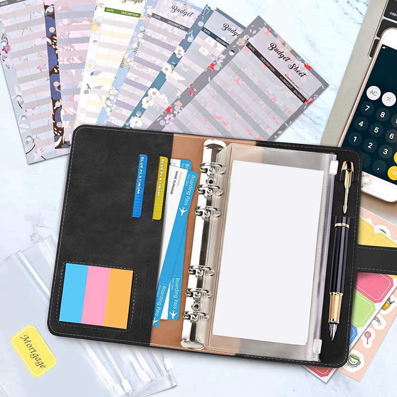 Set 49 Túi Đựng Tiền Tài Liệu Khổ A6 Tiện Dụng