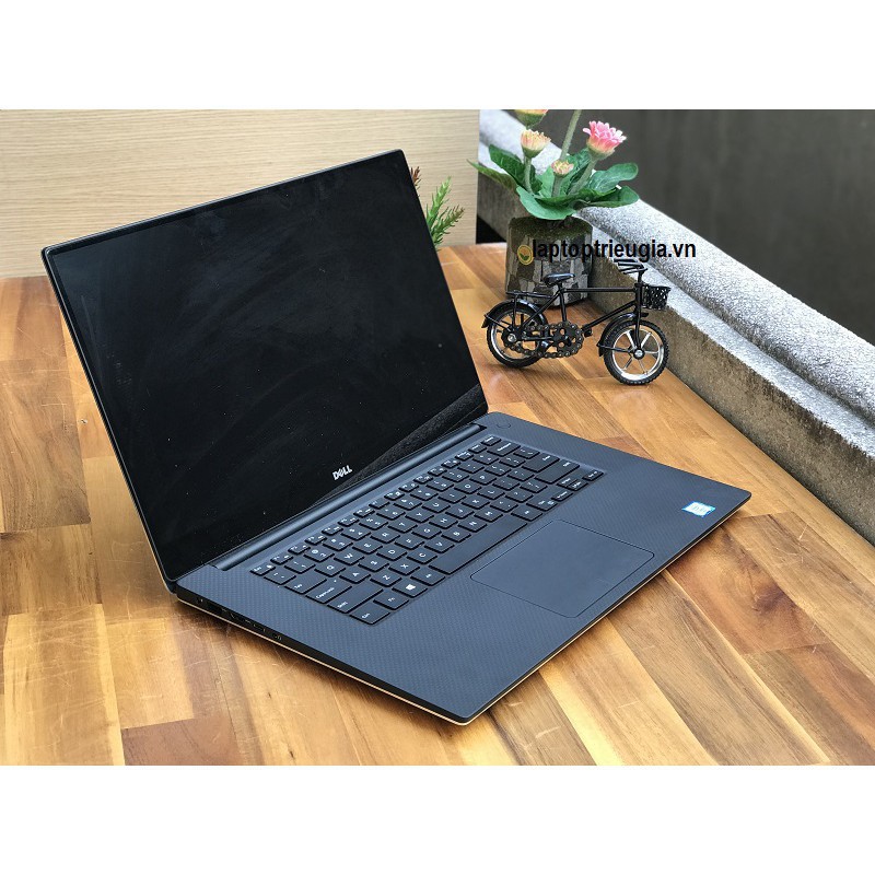  Laptop cũ Dell XPS 9550 Gold : i7 6700HQ , Ram 8Gb , Ổ Cứng SSD 256GB  , Vga Rời GTX960 , Màn Hình 15.6inch FullHD 