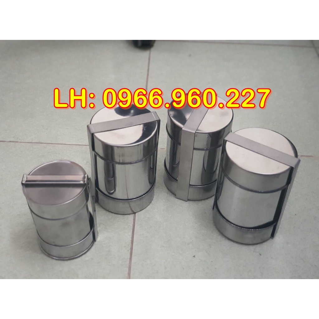 Khuôn làm giò lụa Inox 0,5kg -1 kg