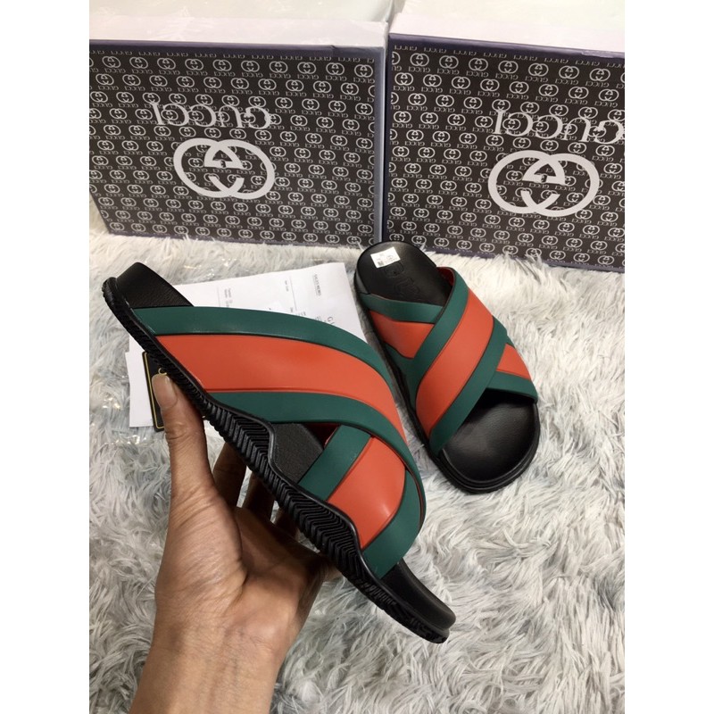 💥FREESHIP💥Dép lê G.C Nam CAO CẤP-Dép lê G C quai chéo cho Nam New