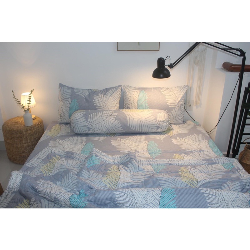 Drap cotton, ga trải giường cao cấp chuẩn LOGO CTY thoáng mát mẫu DƯƠNG SỈ XÁM