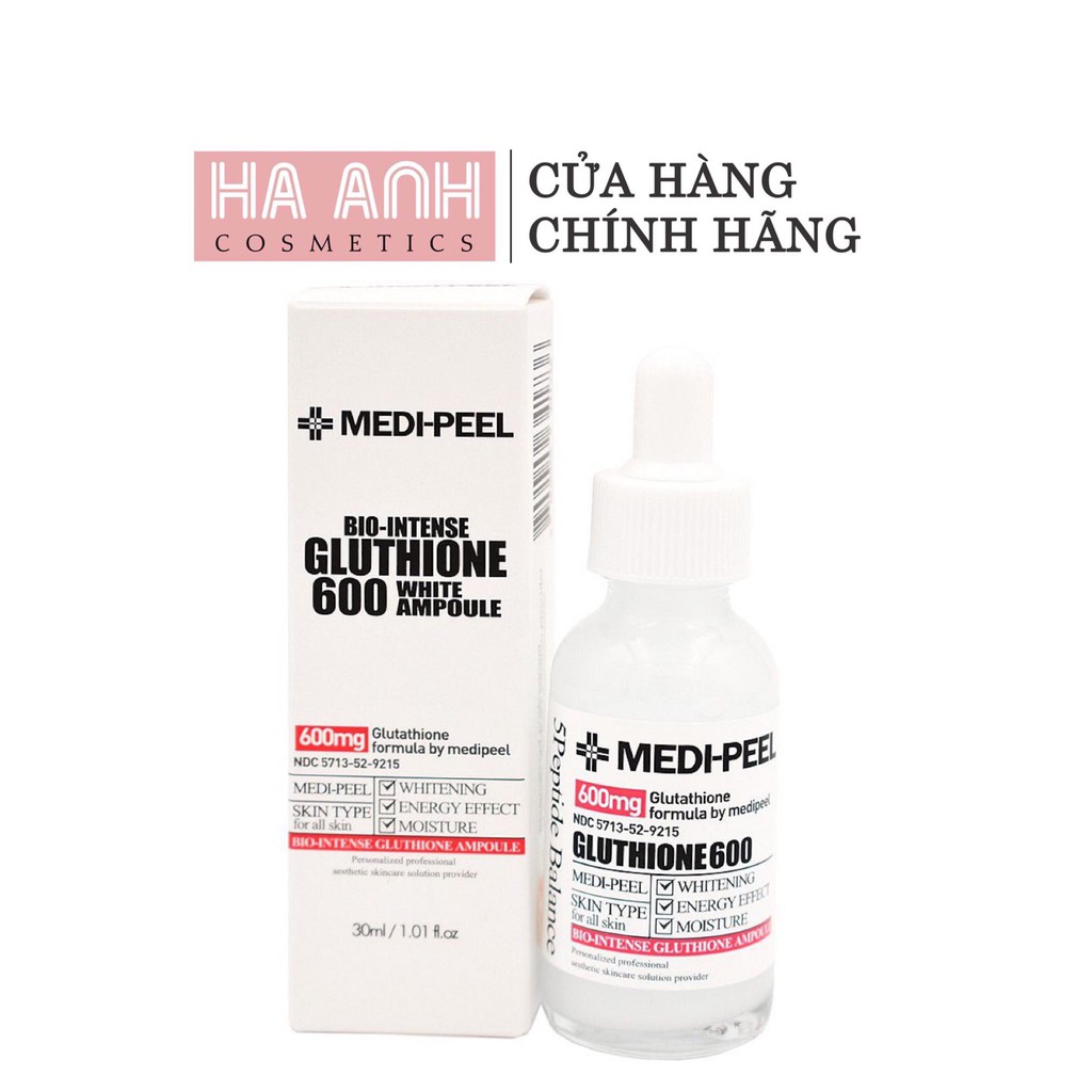 Tinh Chất Serum Medi-Peel Bio-Intense Gluthione 600 White Ampoule 30ml