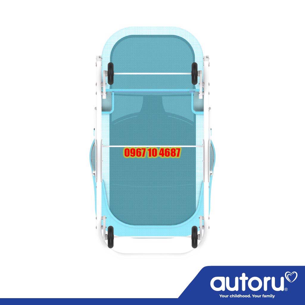 Ghế Bập Bênh Autoru F1 cho bé - Xe nhún ăn dặm, bú sữa, nằm tắm nắng, nằm chơi, dỗ bé các giấc ngủ ngon