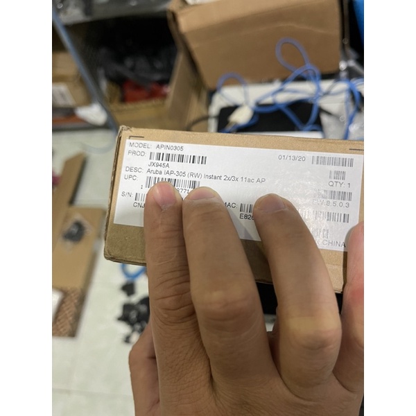 Bộ phát wifi chuyên dụng aruba iap 305 rw new fullbox