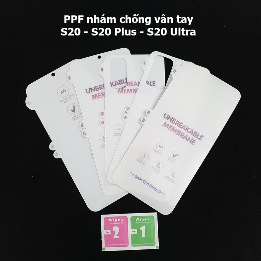PPF AG nhám chống bám vân tay S20 S20 Plus S20 Ultra