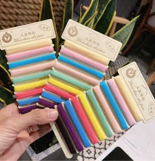 Set 10 thun cột tóc cực bền 5 màu